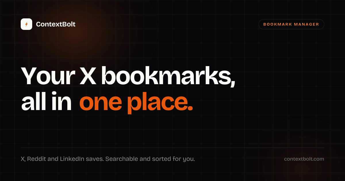 ContextBolt Bookmarks