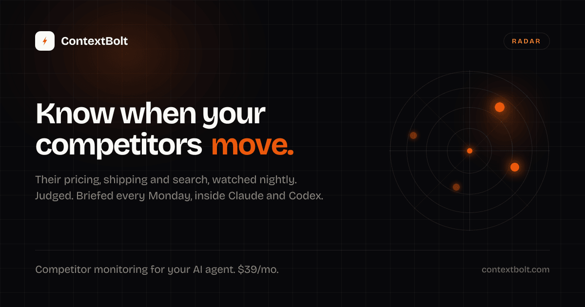 ContextBolt Radar screenshot 1