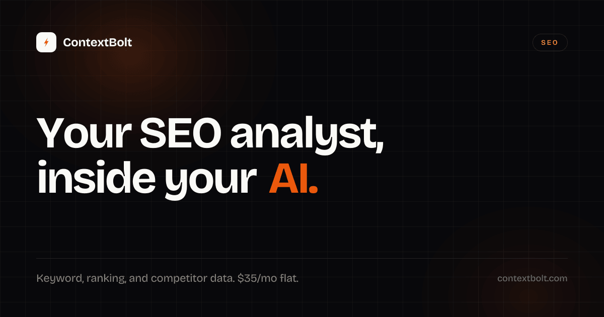 ContextBolt SEO — screenshot 1 of 1
